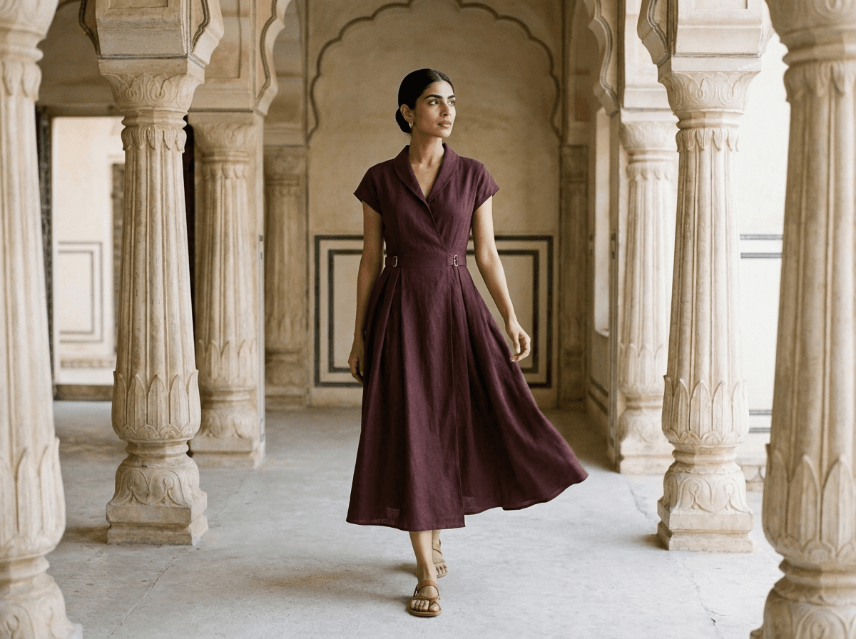 Fashion brand AI photography process